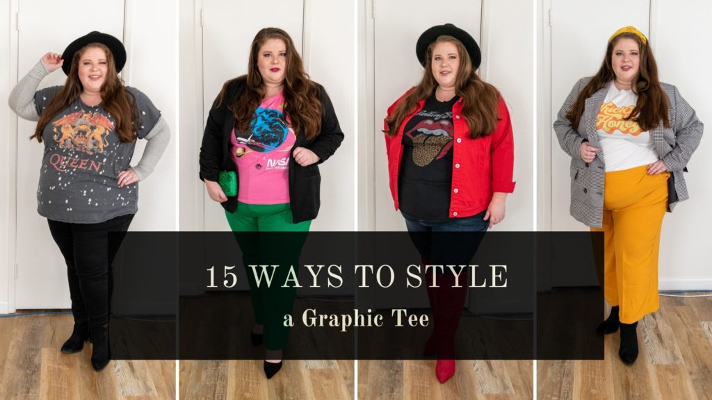 Plus Size Graphic Tee Styling