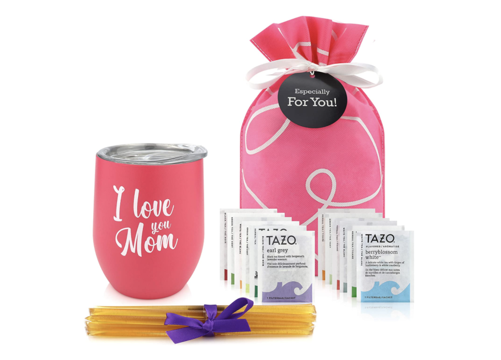 Insulated cup and tea gift set