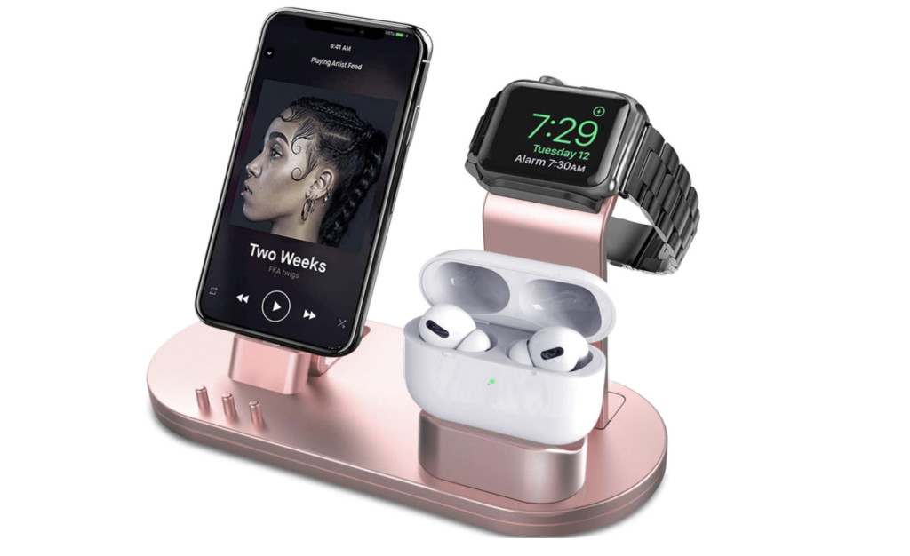 Charging Station for iPhone Apple Watch and Air Pods
