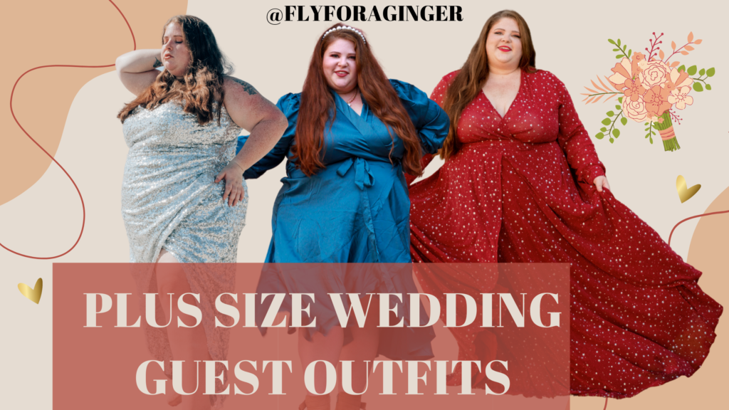 plus size wedding guest outfits