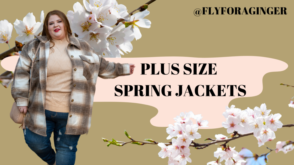plus size spring jackets