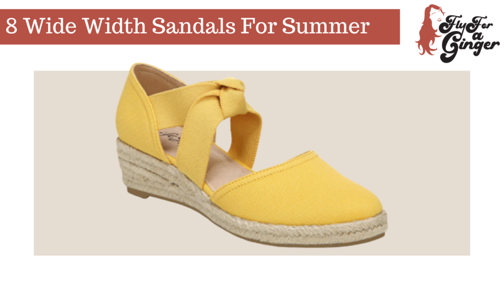 wide width sandals