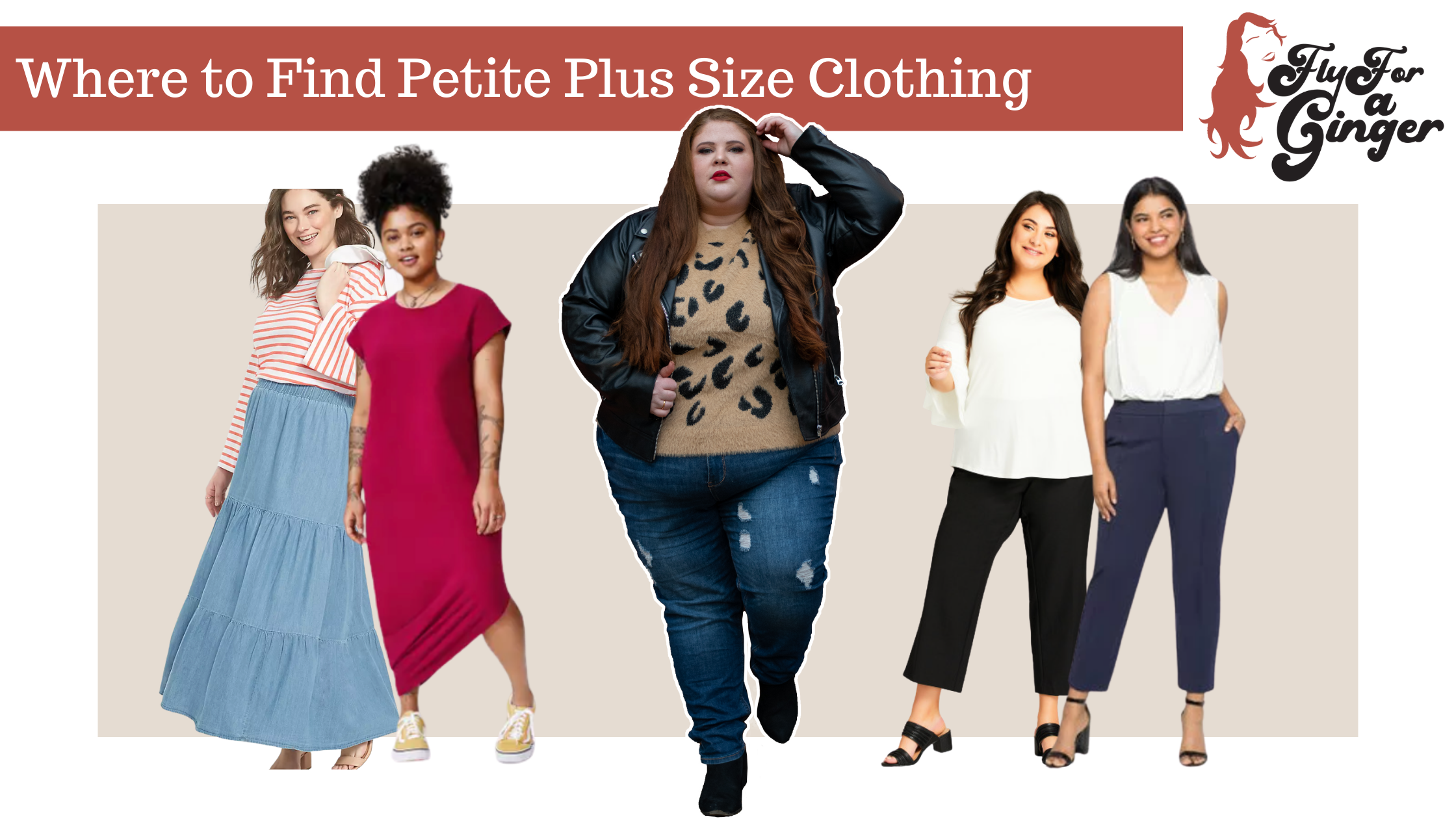 Petite Plus Size Clothing for Women