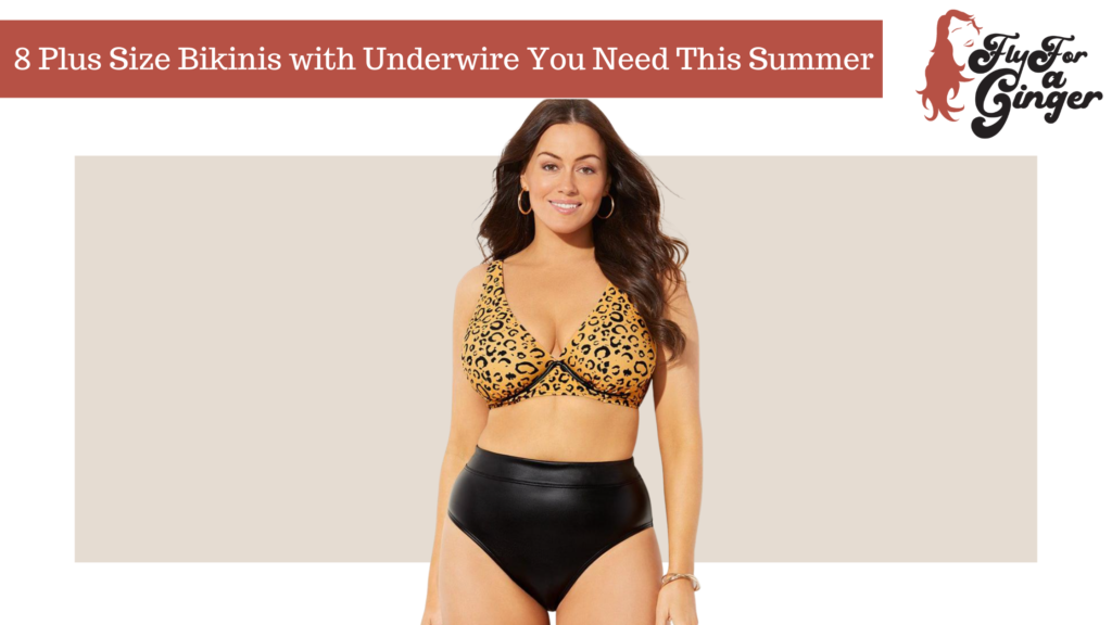 plus size bikinis with underwire