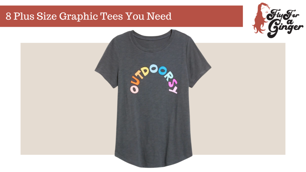 plus size graphic tees