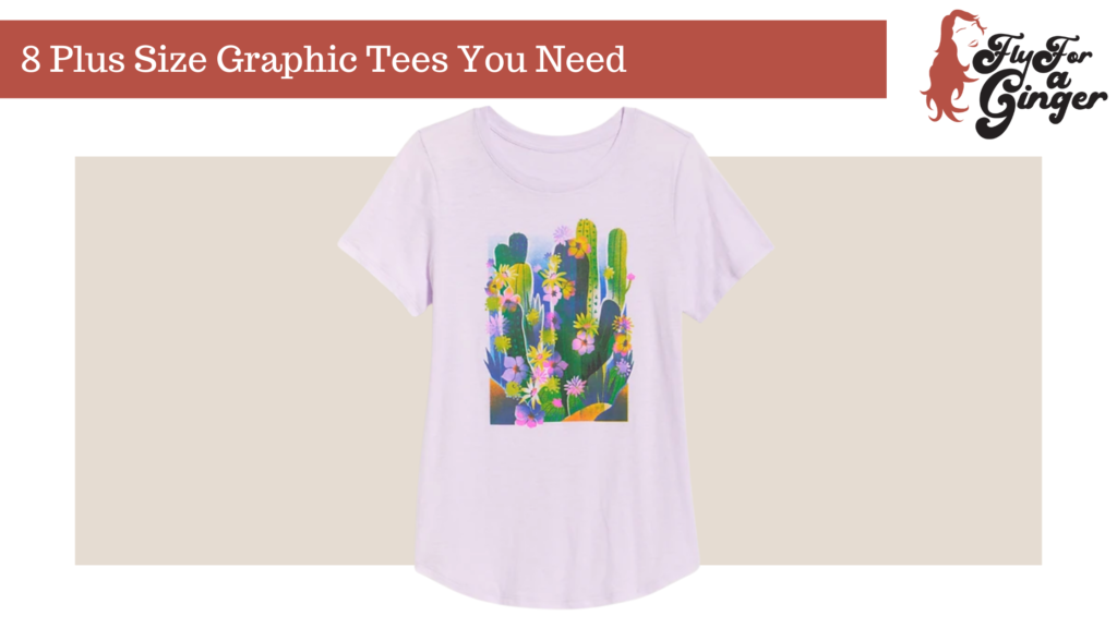 plus size graphic tees