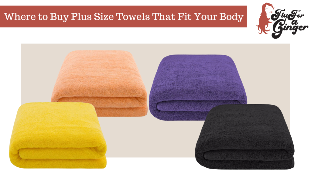 plus size towels