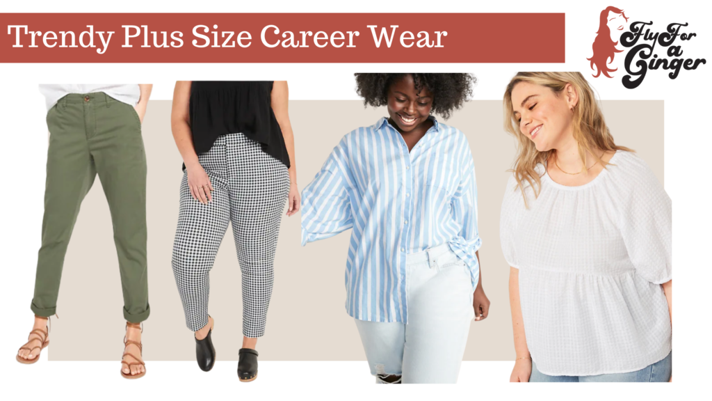 trendy plus size career wear