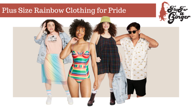 Plus Size Rainbow Clothing for Pride // Best Rainbow Clothing for Plus ...
