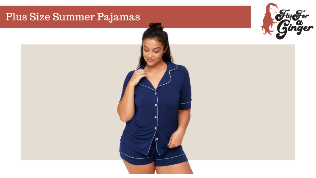 plus size summer pajamas