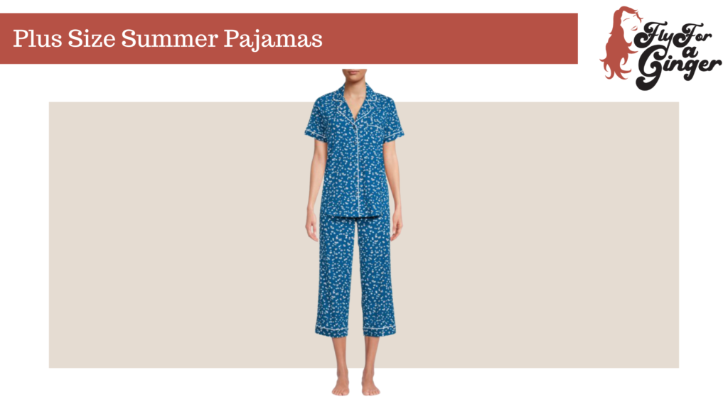 plus size summer pajamas