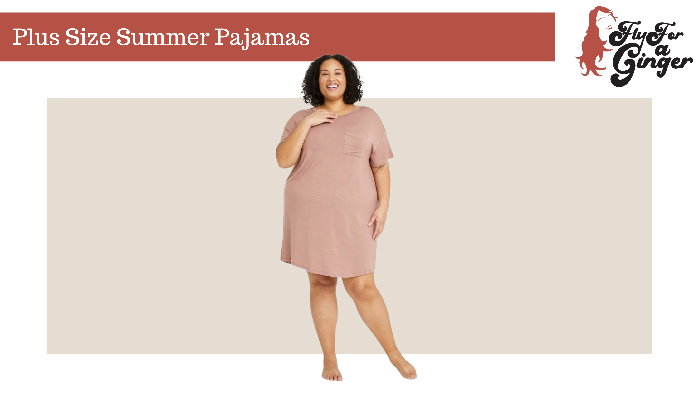 Plus Size Pajamas for Summer