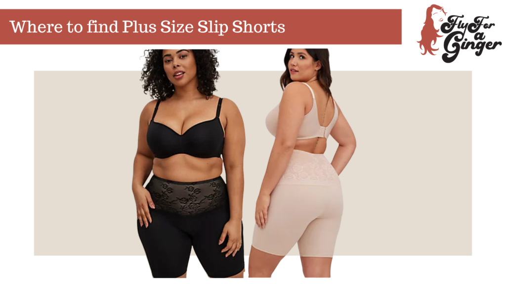 Where to find Plus Size Slip Shorts 
