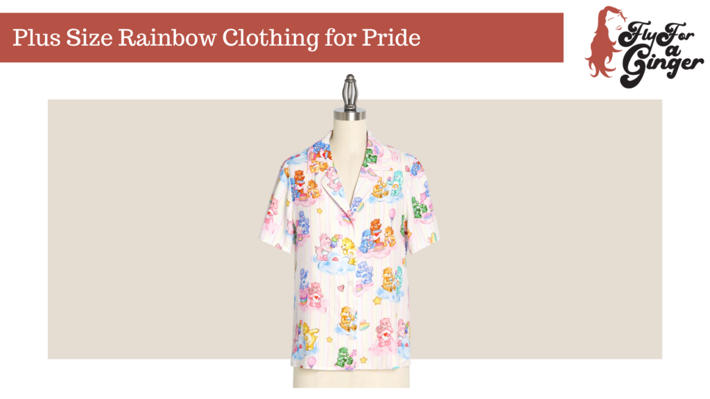 plus size rainbow clothing