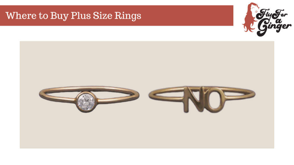 plus size rings