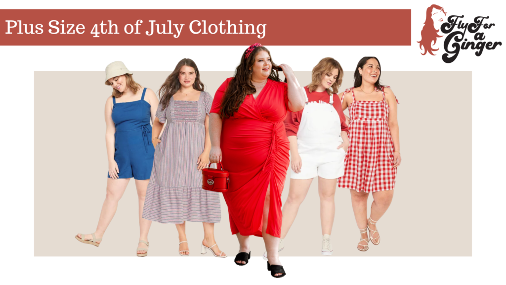 Plus Size 4th of July Clothing // July 4th Clothing for Plus Sizes