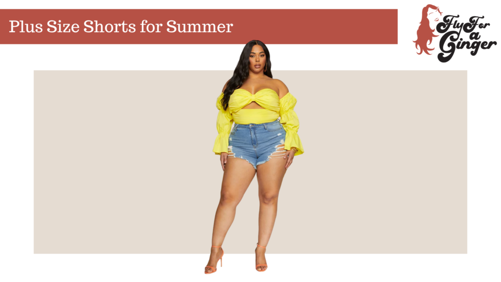 plus size shorts