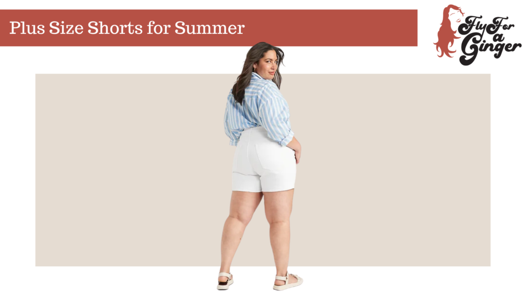 plus size shorts