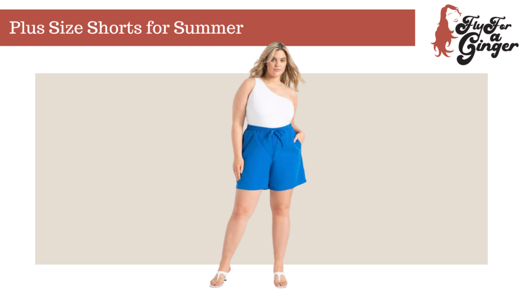 plus size shorts