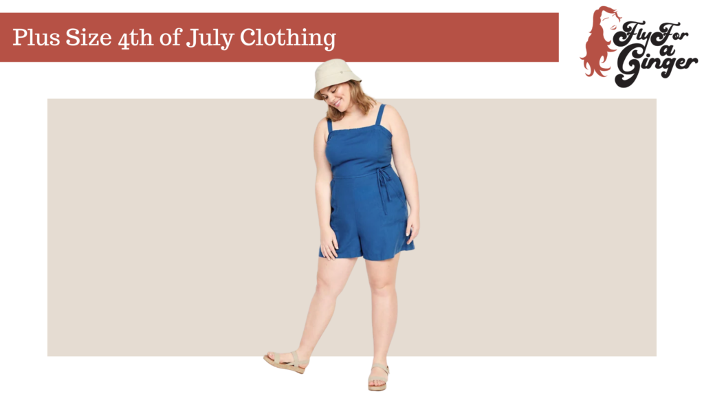 plus size 4th of july clothing