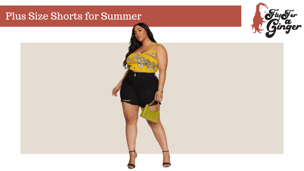 plus size shorts