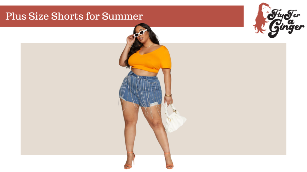 plus size shorts