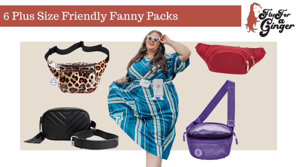 plus size friendly fanny packs