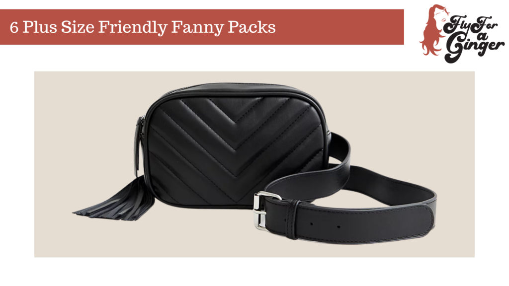 plus size friendly fanny packs