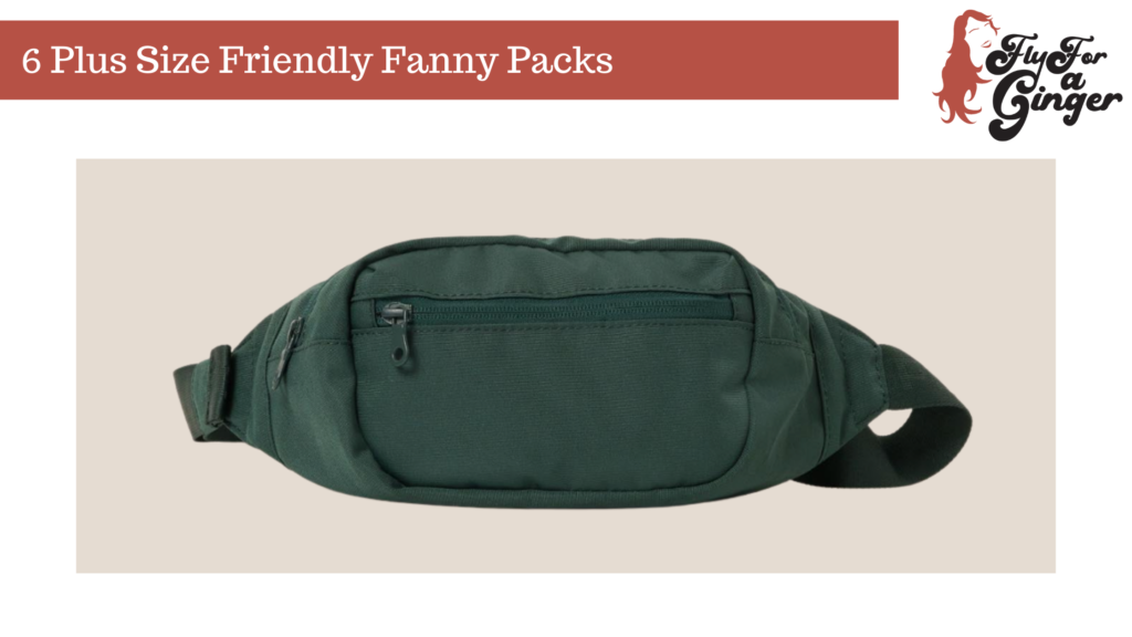 plus size friendly fanny packs