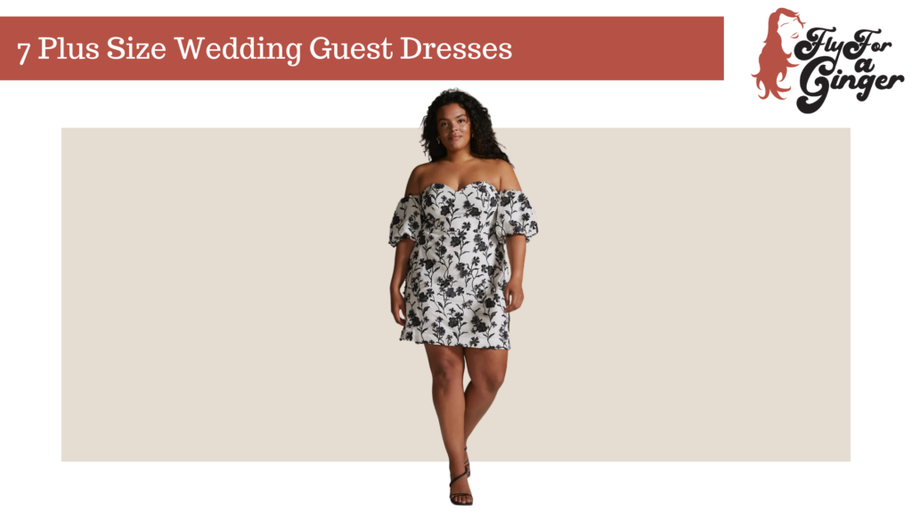 plus size wedding guest