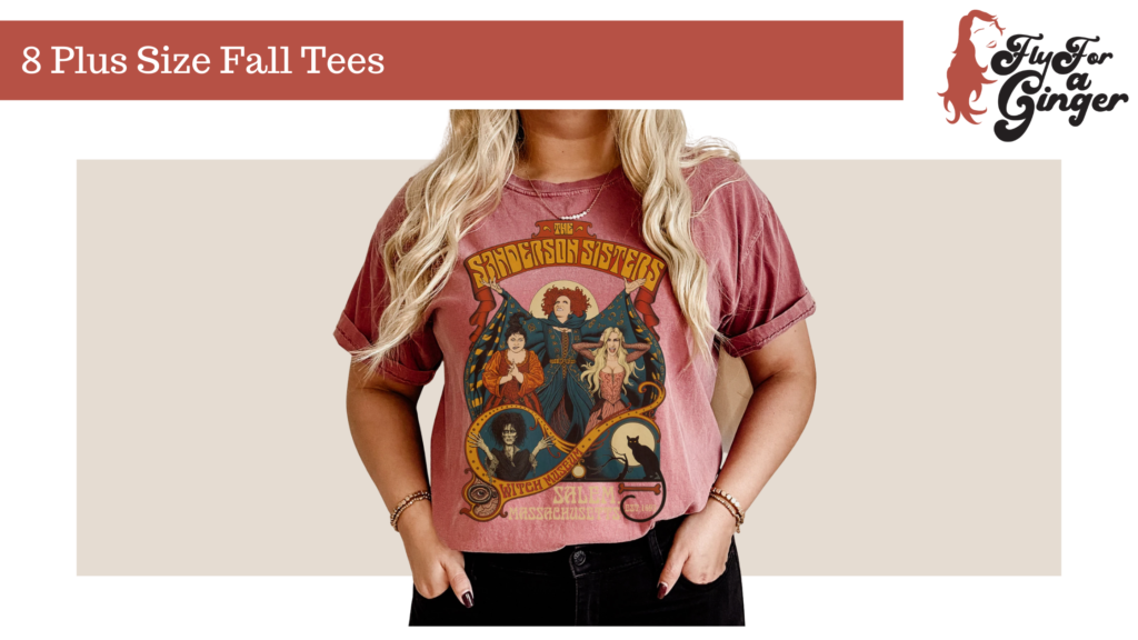 plus size fall tees