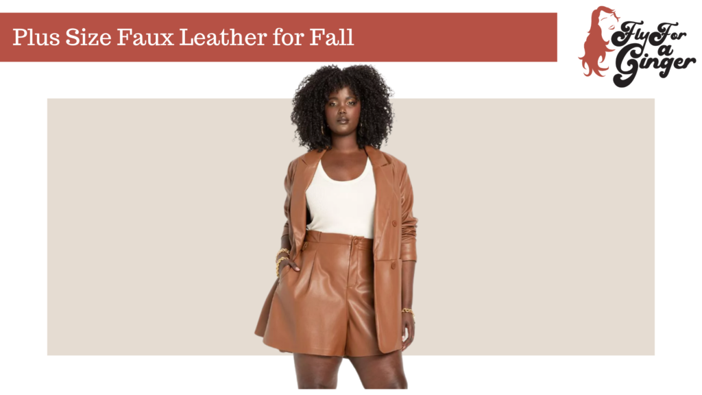 Plus Size Faux Leather Clothing
