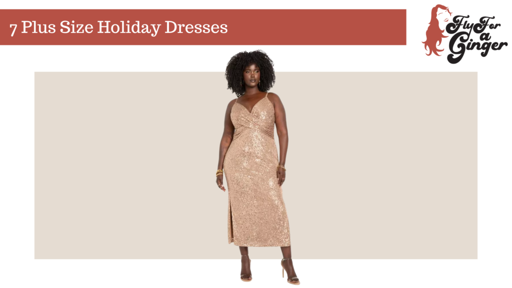 plus size holiday dresses