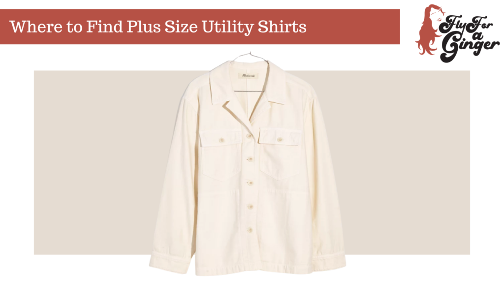 plus size utility shirts