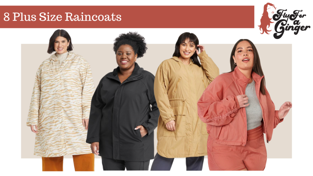 plus size raincoats