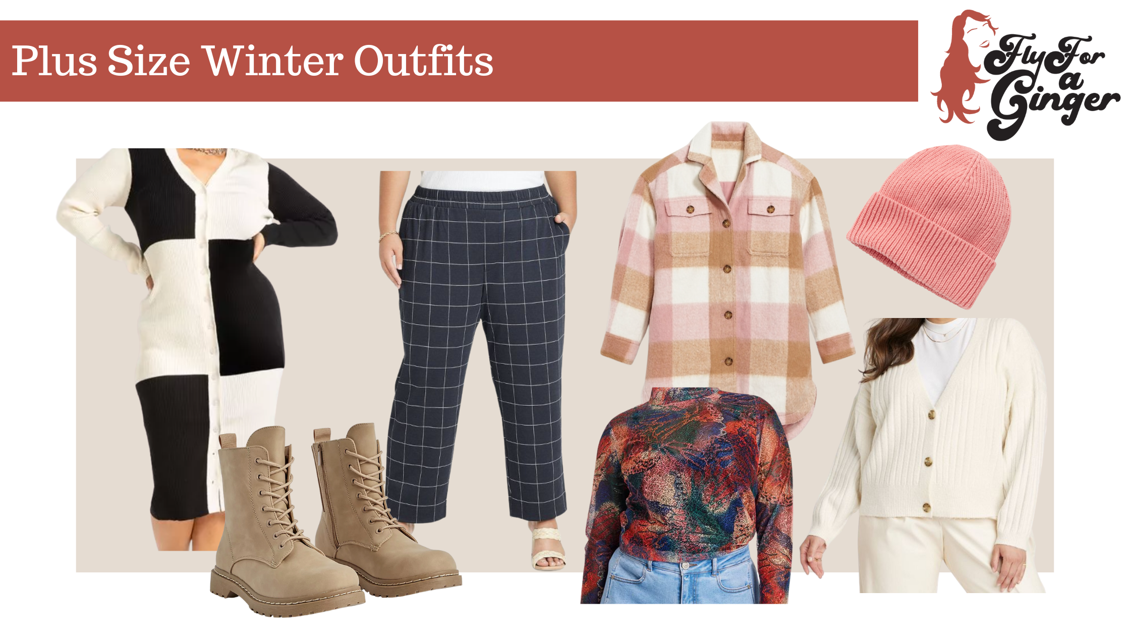 Plus Size Winter Outfits // Winter Outfit Ideas for Plus Sizes 