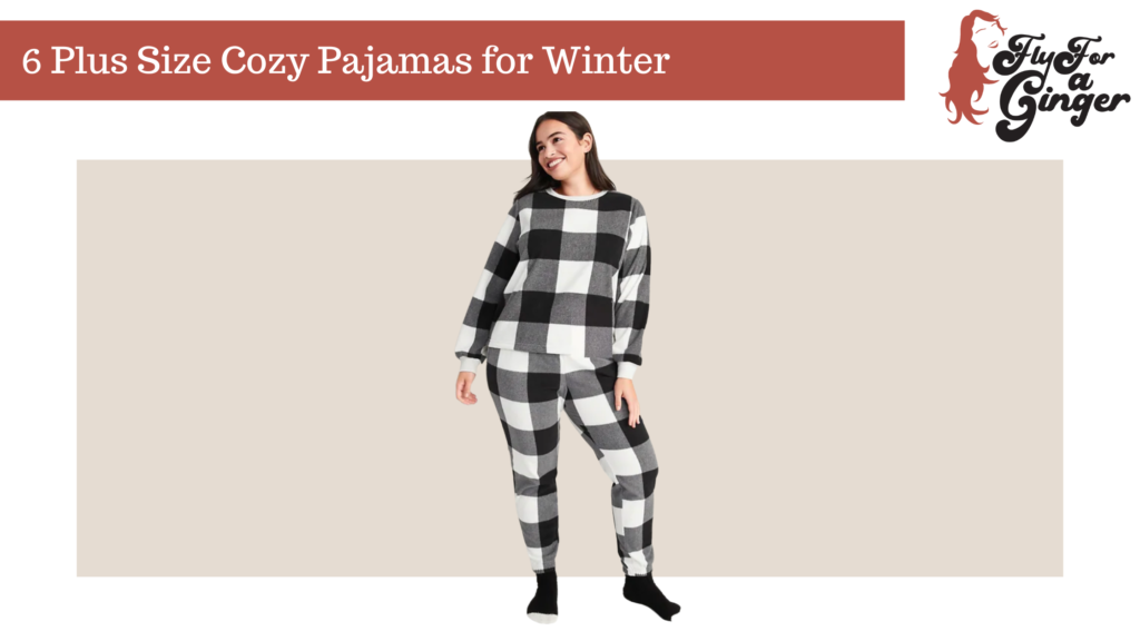 plus size cozy pajamas