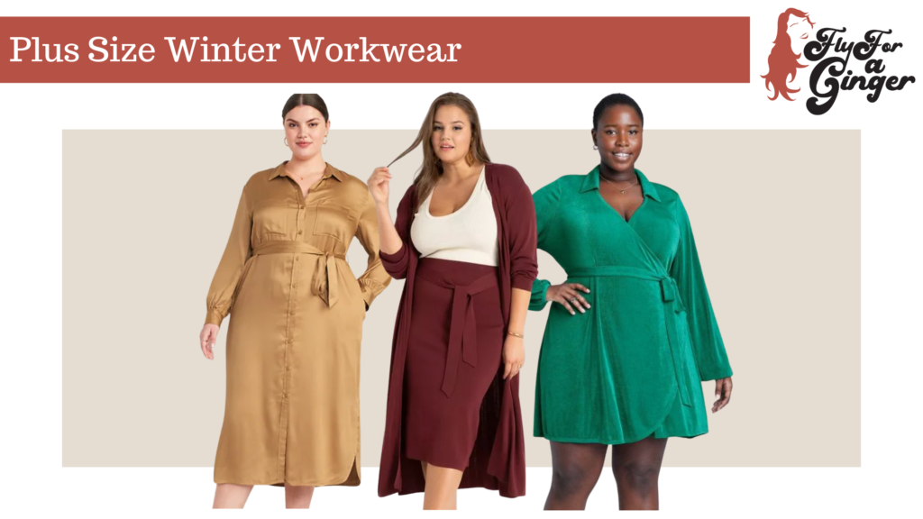 plus size winter workwear