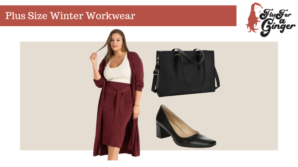 plus size winter workwear