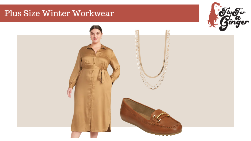 plus size winter workwear