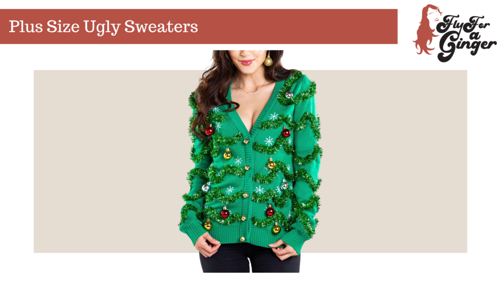 plus size ugly sweaters