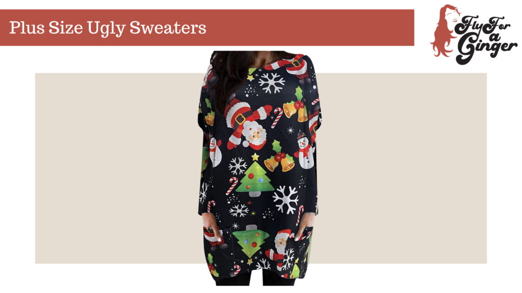 plus size ugly sweaters