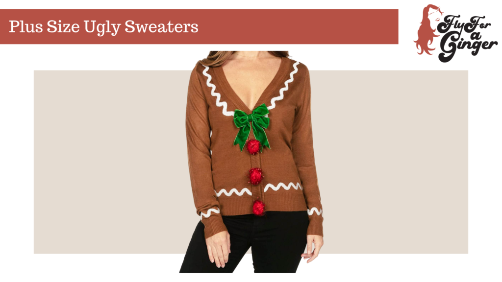 plus size ugly sweaters