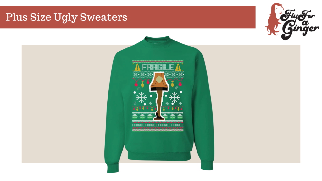 plus size ugly sweaters