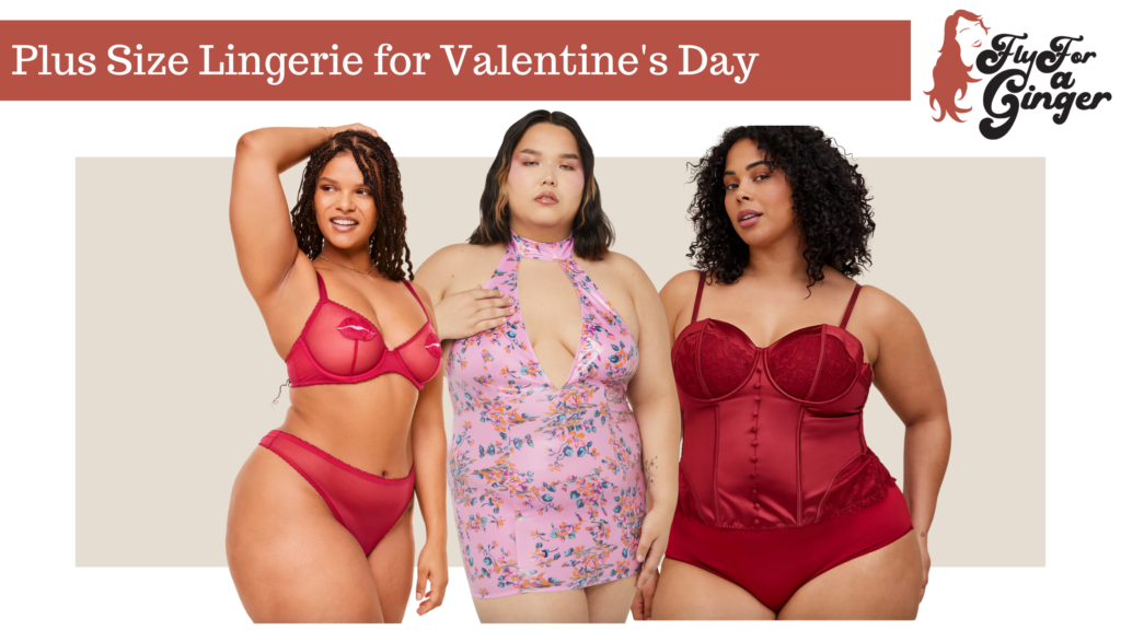 Plus Size Lingerie for Valentine's Day // Valentine's Day Lingerie for Plus  Sizes 