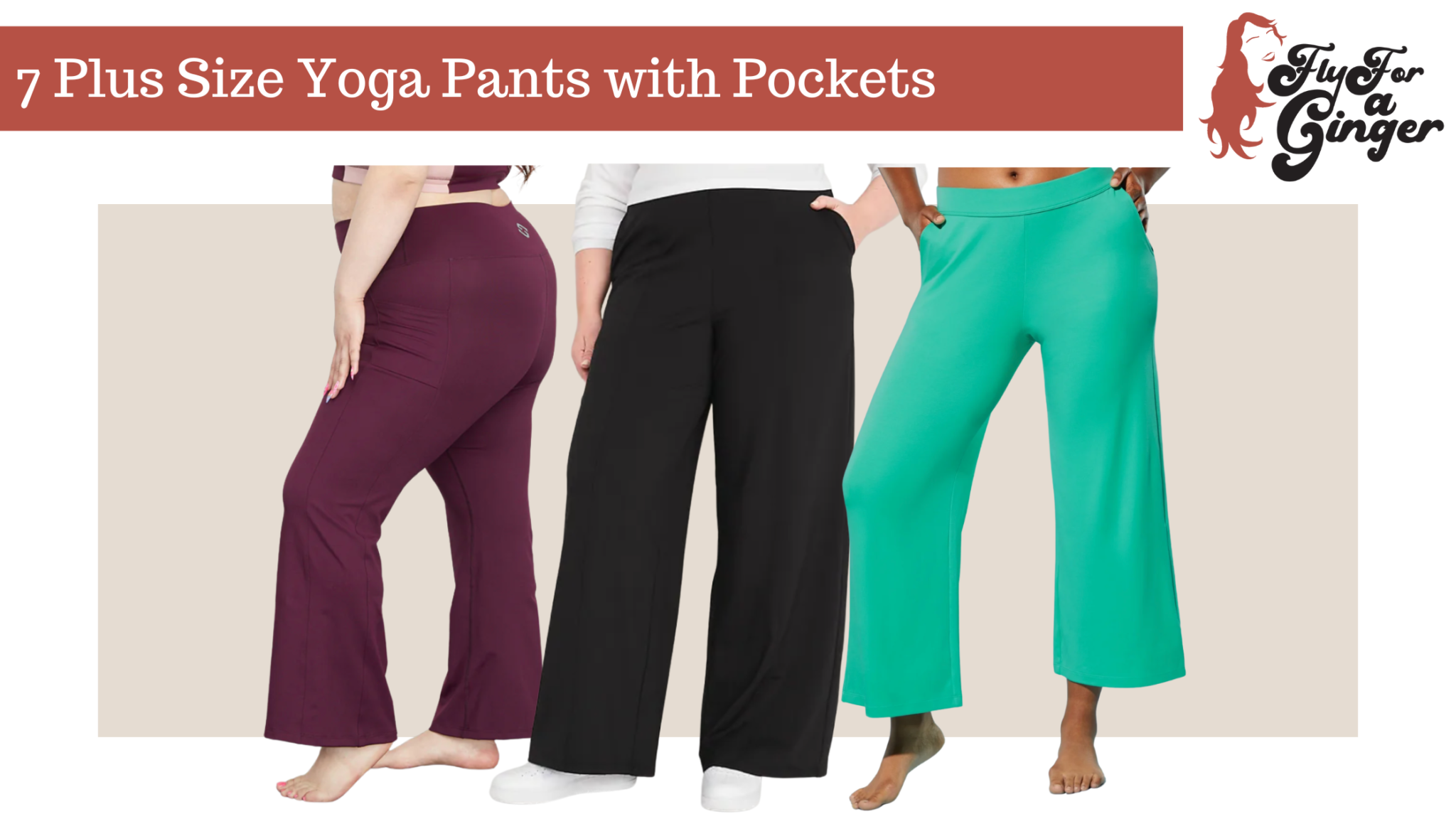 7 Plus Size Yoga Pants with Pockets // Best Yoga Pants for Plus Sizes
