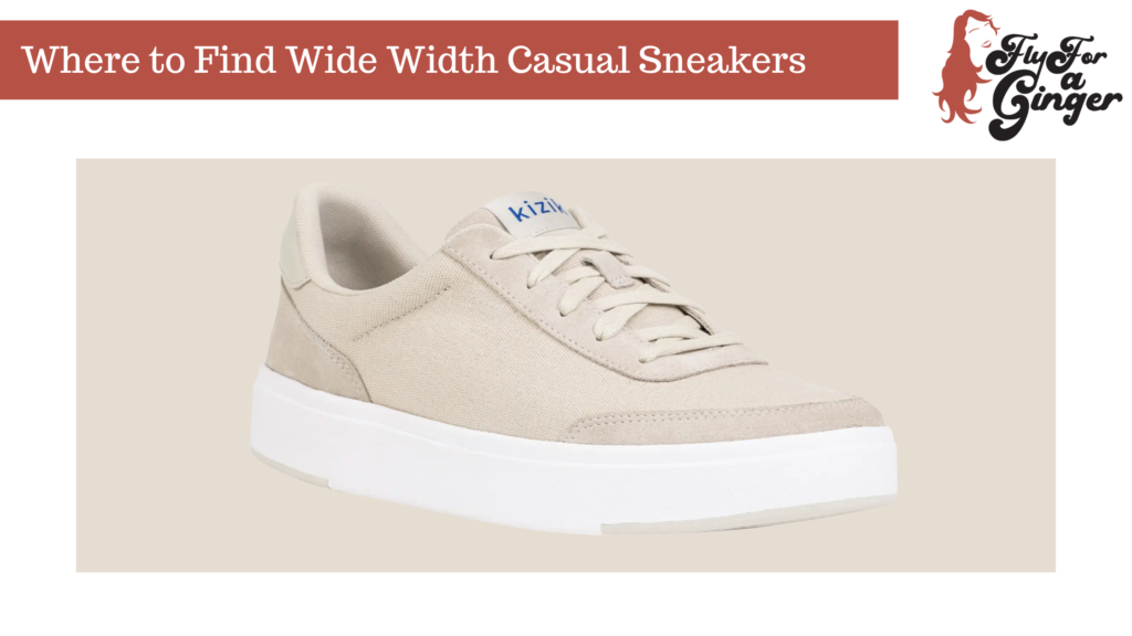 wide width casual sneakers