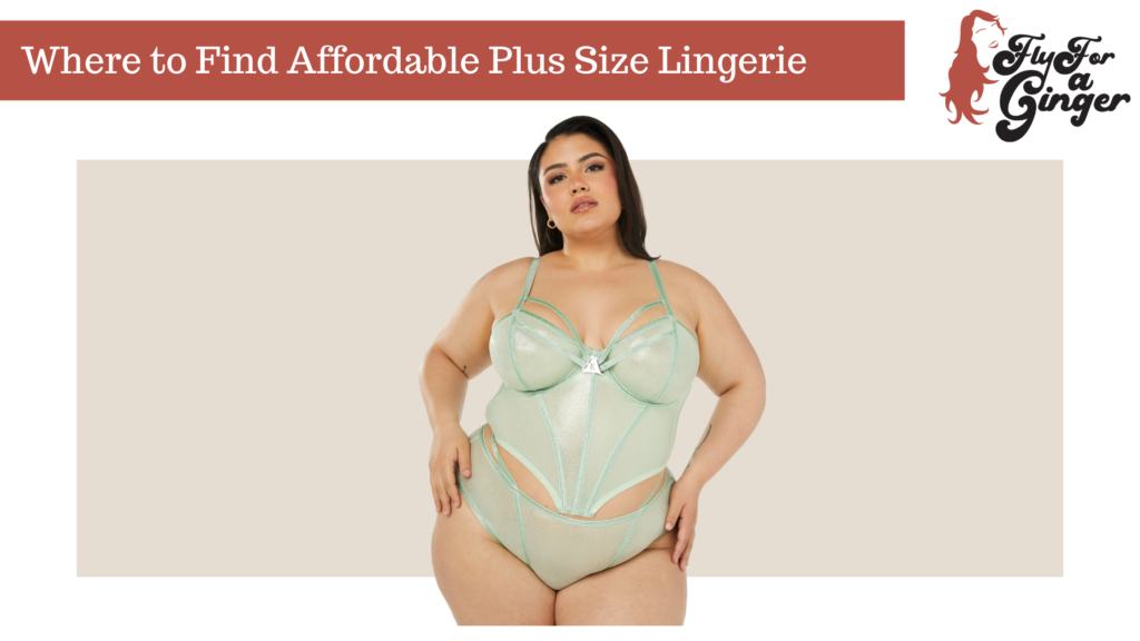 affordable plus size lingerie