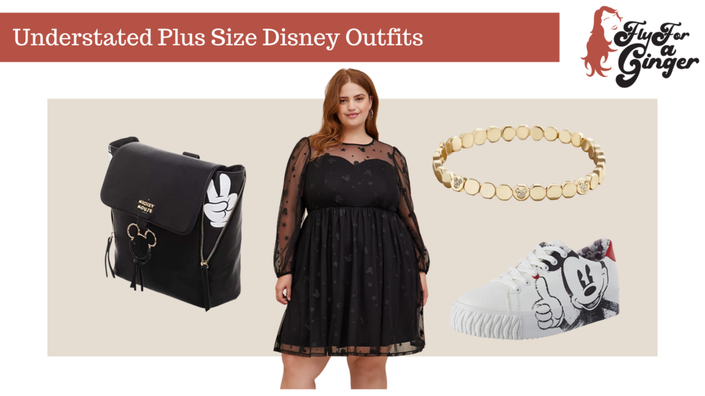 Understated Plus Size Disney Themed Outfits // Best Disney Plus