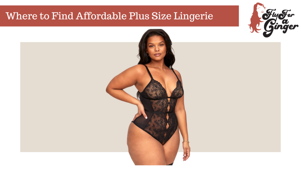 affordable plus size lingerie